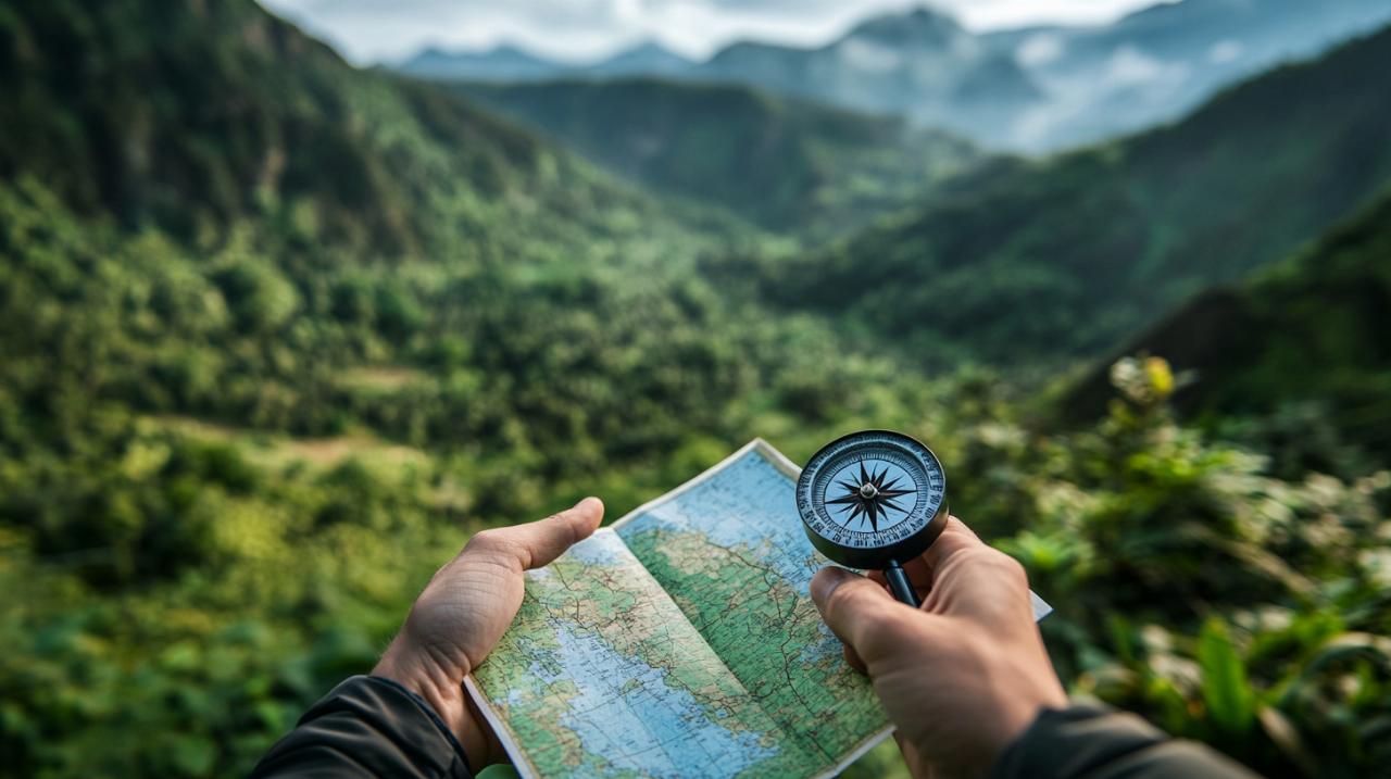 Guía práctica de orientación al aire libre: ¿Cómo orientarse con una brújula y un mapa como método infalible de navegación?